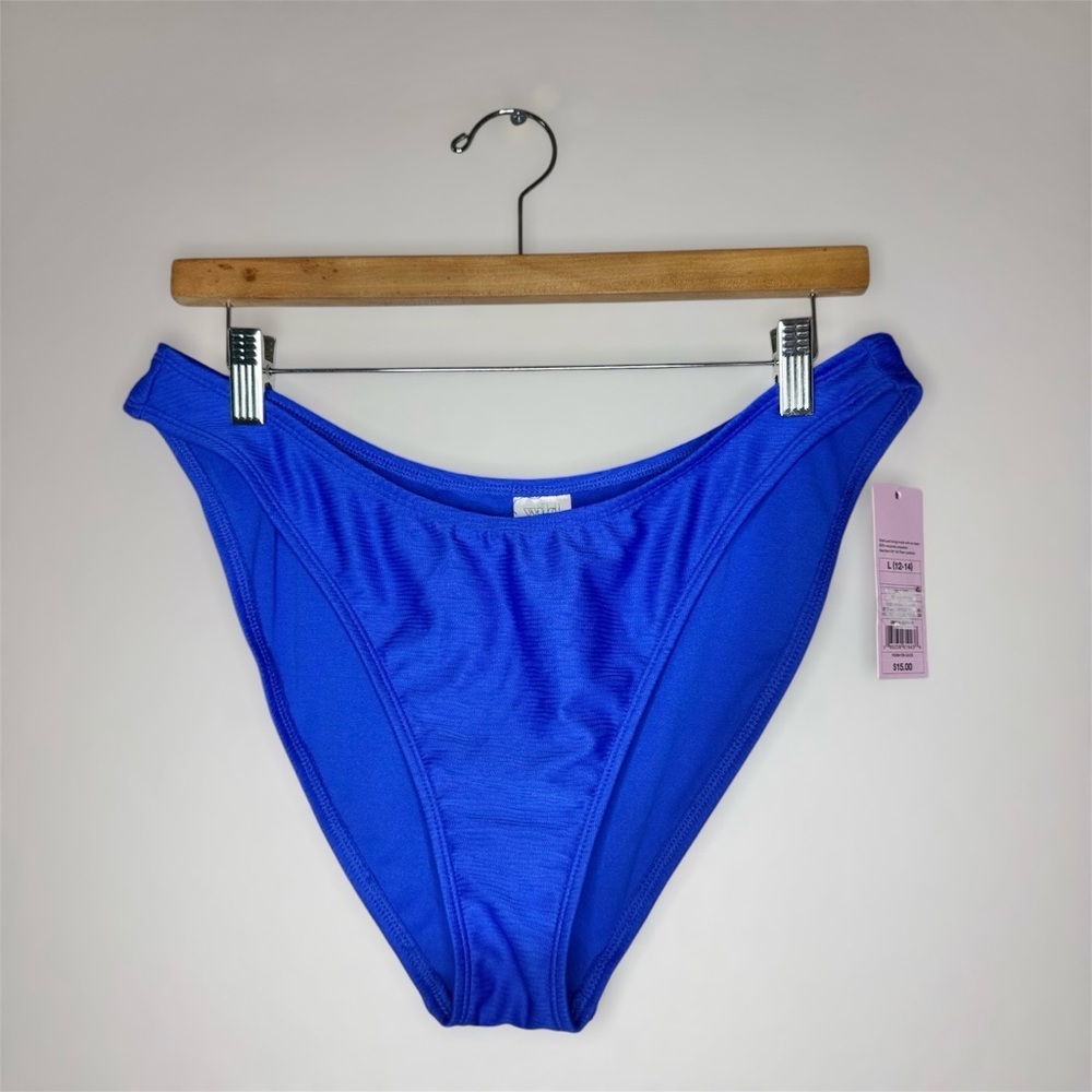 New Wild Fable Vibrant Blue Bikini Bottom